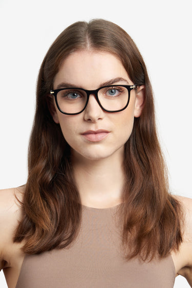 Designer Men Carrera Eyeglasses: 308 - Black - SpecSMART Eye Clinic (Front Face View)